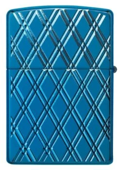 Zippo Armor® High Polish Blue Diamonds -Zippo 29964 Z Lighter PT06