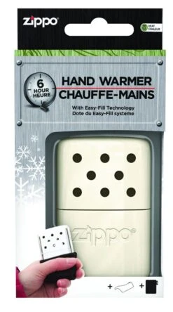 Zippo 6-Hour Pearl Refillable Hand Warmer -Zippo 40322 HW 6hr Pearl Packaging 01 v1