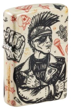 Zippo Punk Rock Design