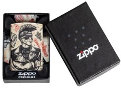 Zippo Punk Rock Design 21 Zippo Punk Rock Design -Zippo 46032 Z SP Lighter 49352 PT05