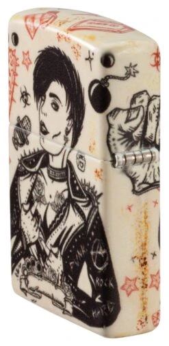 Zippo Punk Rock Design 17 Zippo Punk Rock Design -Zippo 46032 Z SP Lighter 49352 PT08