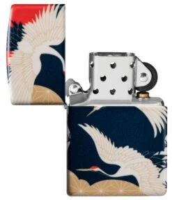 Zippo Swan Design -Zippo 46036 Z SP Lighter 49352 PT03