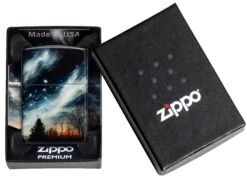 Zippo Clear Sky Design 21 Zippo Clear Sky Design -Zippo 46040 Z SP Lighter 49352 PT05