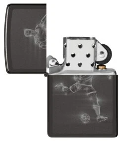 Zippo Football Kick Design -Zippo 46105 Z SP Lighter 24756 PT03