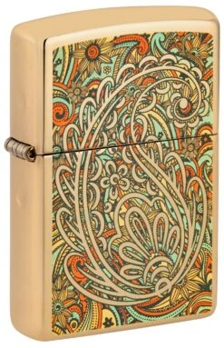 Zippo Zen Tangle Pattern Design