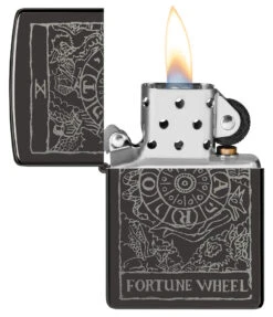 Zippo Wheel Of Fortune -Zippo 46138 Z SP Lighter 24756 PT02