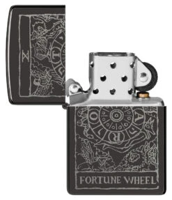 Zippo Wheel Of Fortune -Zippo 46138 Z SP Lighter 24756 PT03