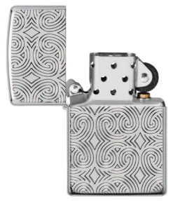 Zippo Geometric Design -Zippo 48066 Z SP Lighter 167 PT03