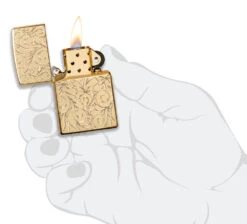 Zippo Swirl Pattern Design -Zippo 48067 Z SP Lighter 169 PT04