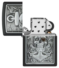 Zippo Emblem Skull With Anchor -Zippo 48122 Z SP Lighter 218 PT03