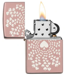 Zippo Ace Of Spades Design -Zippo 48129 Z SP Lighter 49190 PT02