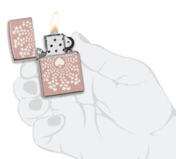 Zippo Ace Of Spades Design -Zippo 48129 Z SP Lighter 49190 PT04