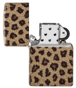 Zippo Leo Print -Zippo 48219 Z SP Lighter 49352 PT03