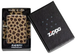 Zippo Leo Print -Zippo 48219 Z SP Lighter 49352 PT05