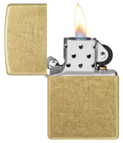 Zippo Street Brass -Zippo 48267 Z SP Lighter 48267 PT02
