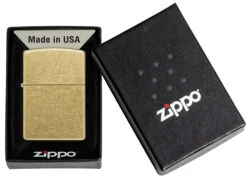 Zippo Street Brass -Zippo 48267 Z SP Lighter 48267 PT05