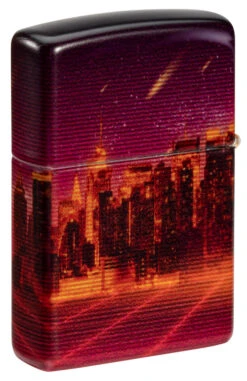 Zippo Cyber City Design -Zippo 48505 Z SP Lighter 49352 PT06