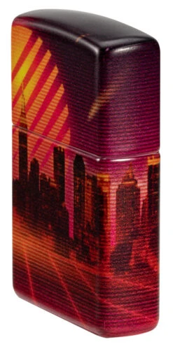 Zippo Cyber City Design -Zippo 48505 Z SP Lighter 49352 PT07