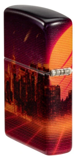Zippo Cyber City Design -Zippo 48505 Z SP Lighter 49352 PT08