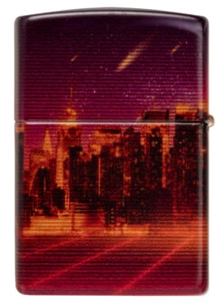 Zippo Cyber City Design -Zippo 48505 Z SP Lighter 49352 PT09