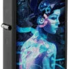 Zippo Cyber Woman Design -Zippo 48517 Z SP Lighter 218 MAIN