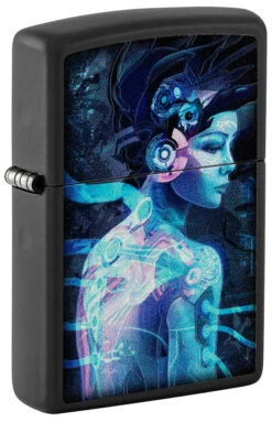 Zippo Cyber Woman Design