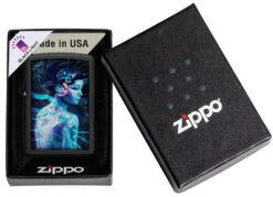 Zippo Cyber Woman Design -Zippo 48517 Z SP Lighter 218 PT05