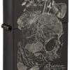 Zippo Skull Mushroom Design 1 Zippo Skull Mushroom Design -Zippo 48590 Z SP Lighter 24756 MAIN