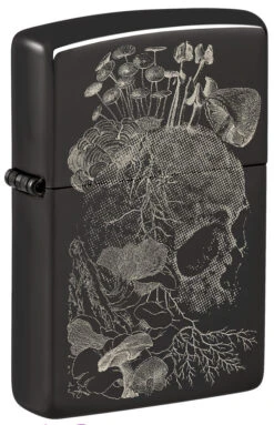 Zippo Skull Mushroom Design