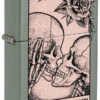 Zippo Death Kiss Design