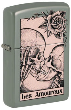 Zippo Death Kiss Design