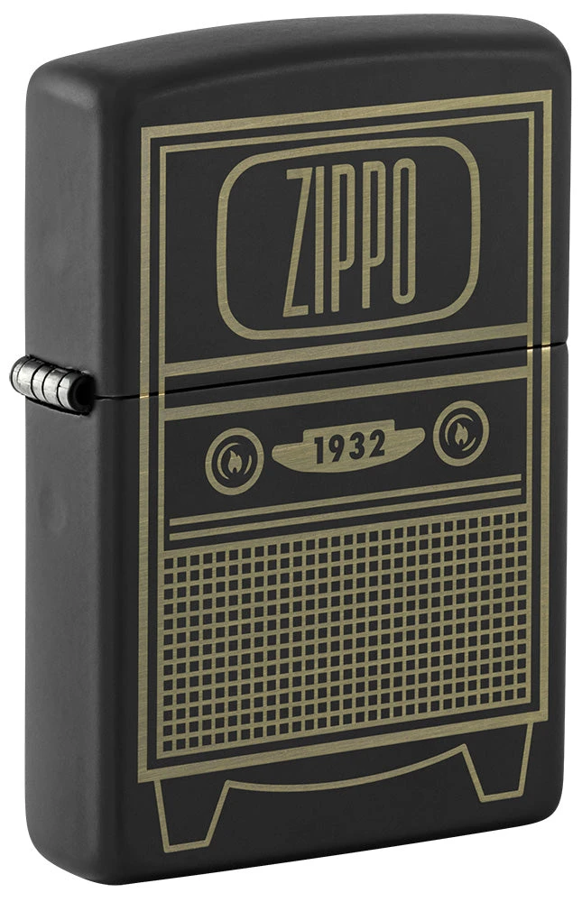 Zippo Vintage TV Design 3 Zippo Vintage TV Design