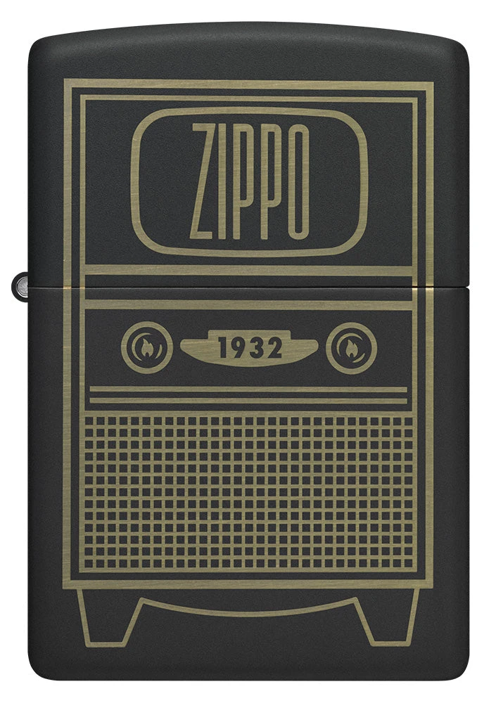 Zippo Vintage TV Design 4 Zippo Vintage TV Design - Image 2