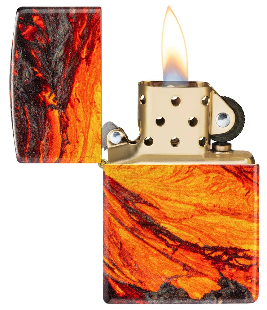 Zippo Lava Flow Design 10 Zippo Lava Flow Design - Image 8