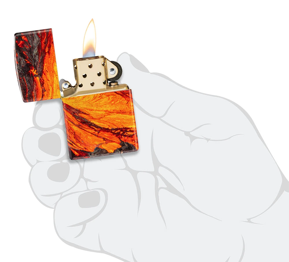 Zippo Lava Flow Design 9 Zippo Lava Flow Design - Image 7
