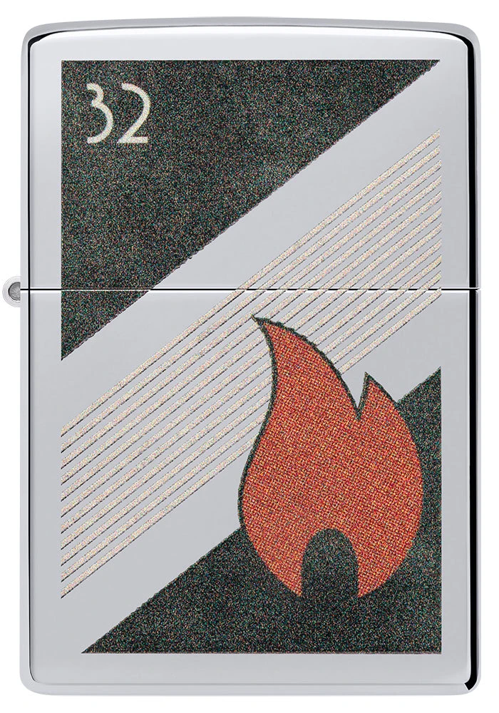 Zippo 32 Flame Design 4 Zippo 32 Flame Design - Image 2