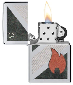Zippo 32 Flame Design 10 Zippo 32 Flame Design -Zippo 48623 Z SP Lighter 260.25 PT02