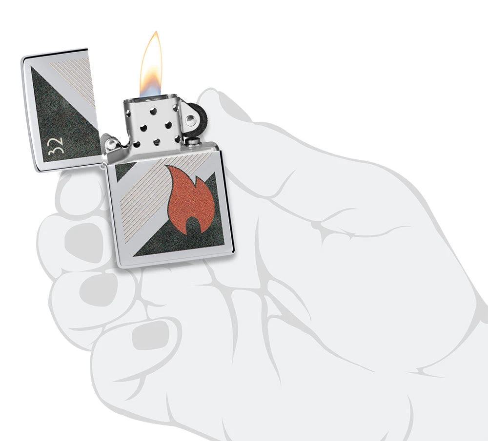 Zippo 32 Flame Design 6 Zippo 32 Flame Design - Image 4
