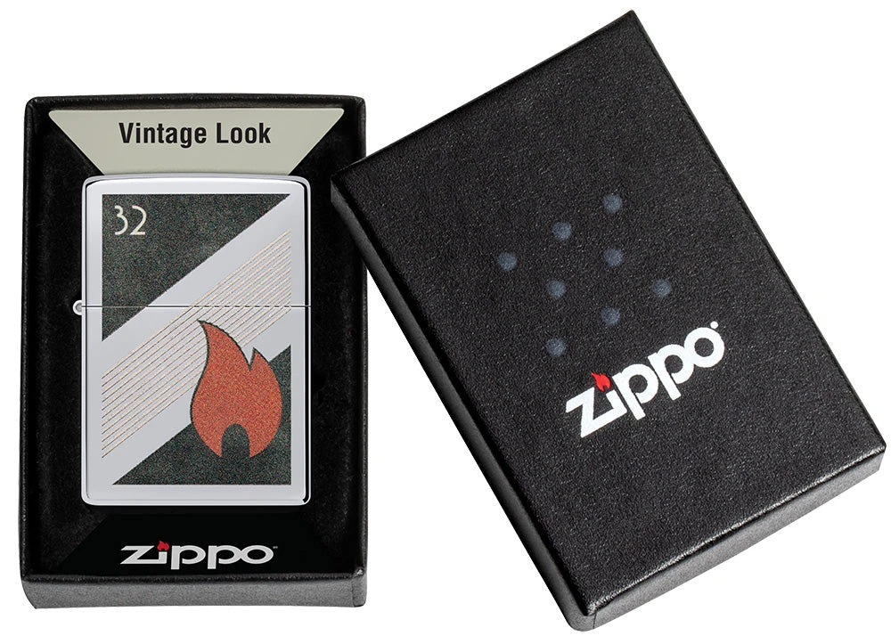 Zippo 32 Flame Design 8 Zippo 32 Flame Design - Image 6