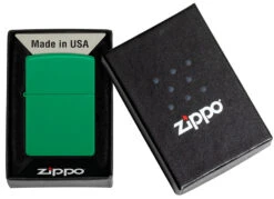 Zippo Grass Green Matte 15 Zippo Grass Green Matte -Zippo 48629 Z SP Lighter 48629 PT05