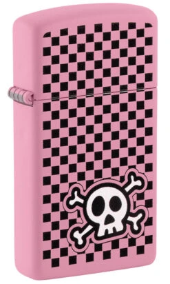 Zippo Checkered Skull
