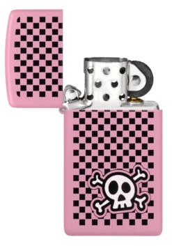 Zippo Checkered Skull 11 Zippo Checkered Skull -Zippo 48680 Z SP Lighter 1638 PT03