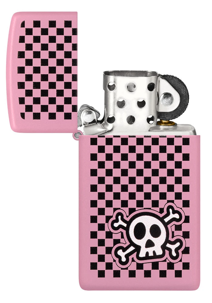 Zippo Checkered Skull 6 Zippo Checkered Skull - Image 4