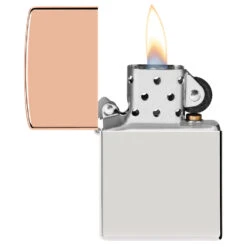 Zippo Bimetal Case Silver 19 Zippo Bimetal Case Silver -Zippo 48695 Z SP Lighter 48695 PT02