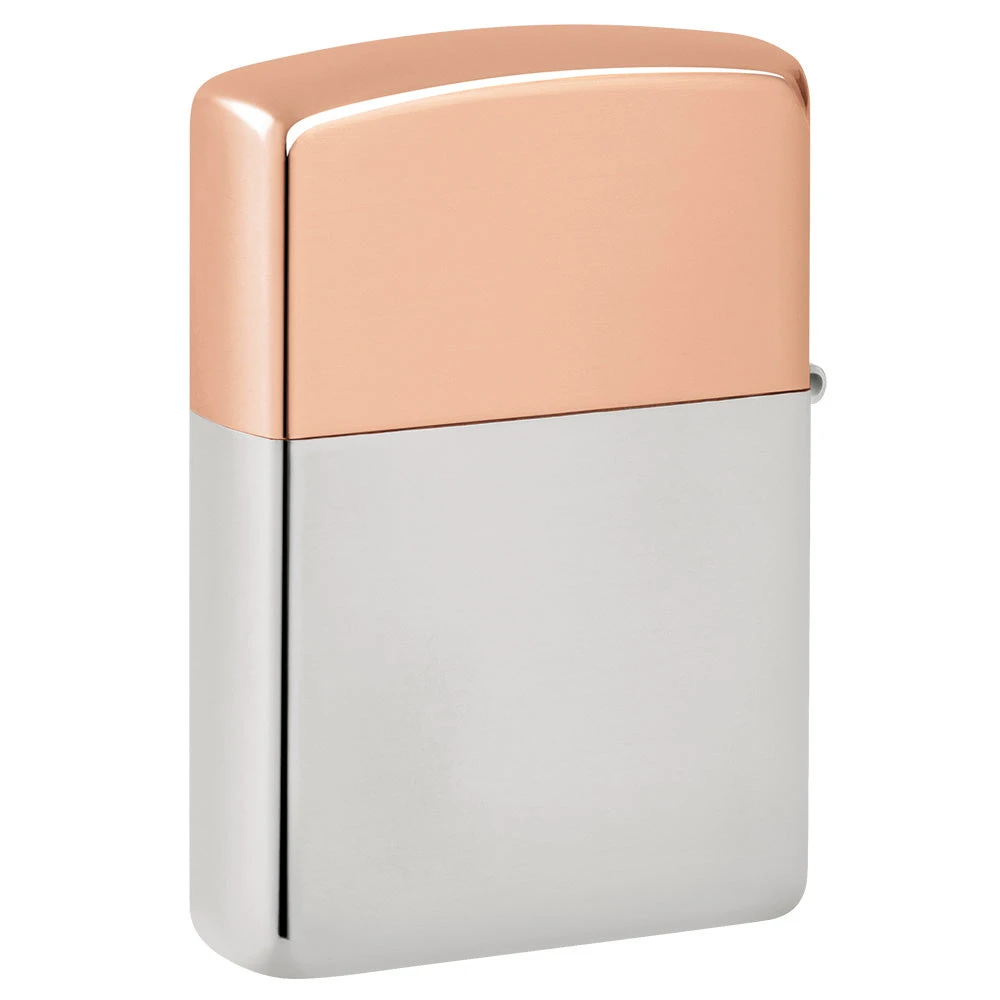 Zippo Bimetal Case Silver 6 Zippo Bimetal Case Silver - Image 4