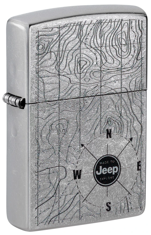 Zippo Jeep Map 3 Zippo Jeep Map