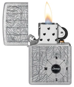 Zippo Jeep Map 11 Zippo Jeep Map -Zippo 48765 Z SP Lighter 207 PT02