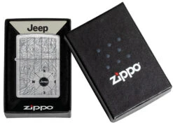 Zippo Jeep Map 13 Zippo Jeep Map -Zippo 48765 Z SP Lighter 207 PT05