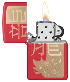 Zippo Year Of The Dragon 2024 -Zippo 48769 Z SP Lighter 233 PT02