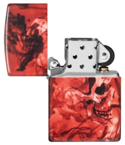 Zippo Spooky Skulls -Zippo 48772 Z SP Lighter 49352 PT03